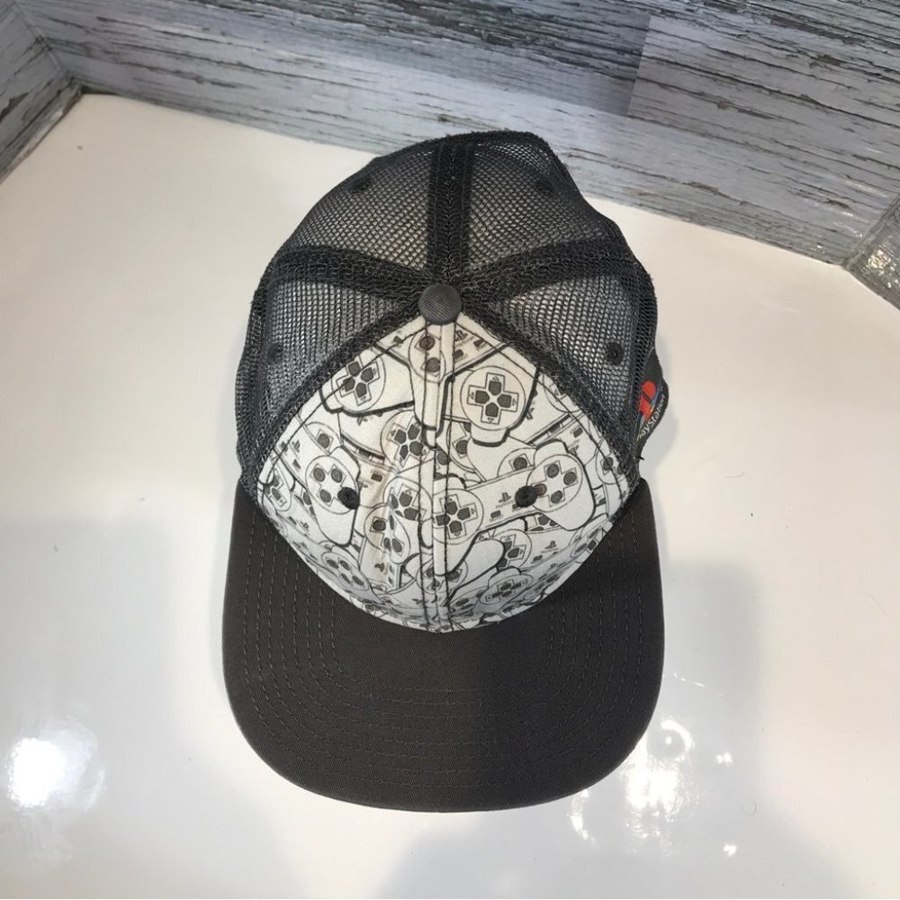 Playstation Multi Controller Snapback Trucker Cap… - image 6